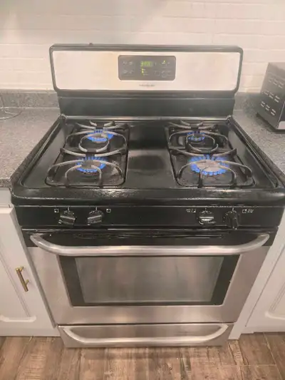 Frigidaire gas range, View more