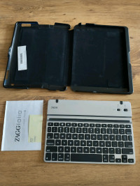 Zagg iPad Bluetooth keyboard with v2 case