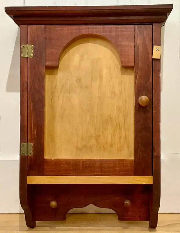 Vintage. Collection. Wooden pharmacy cabinet63436969819137121
