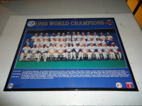 1992 TORONTO BLUE JAYS WORLD CHAMPIONS TEAM PICTURE