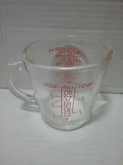 Vintage PYREX 1 Cup Glass Measuring Cup # 508, View more