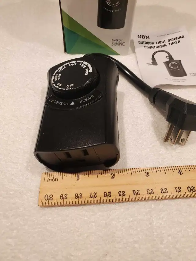 Outdoor light Sensing Countdown Timer62864362530945121