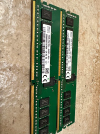 Lot of 100 SK Hynix 16GB 2Rx8 PC4-2400T-RE1-11 HMA82GR7AFR8N-UH