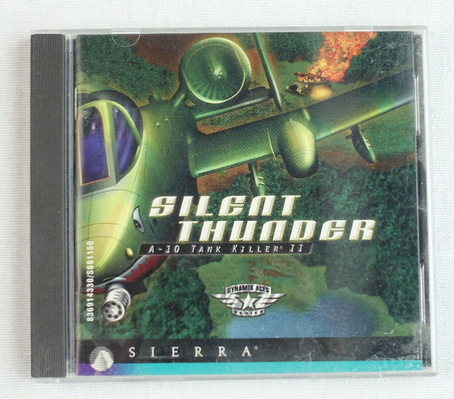 silent thunder A-10 tank killer II in PC Games in City of Montréal