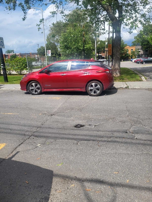 Nissan leaf sv 2018 voiture électrique — photo 2