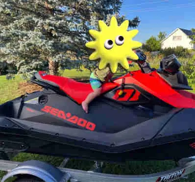 30 hours - msg for inquiries. Comes with trailer & speaker.