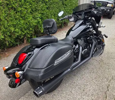 Nice and clean bike runs great. 2017 Suzuki Boulevard C90T BOSS is a muscular cruiser powered by a 1...