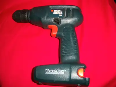 ** Black& Decker 7.2 Cordless Drill, no Battery pack**, View more