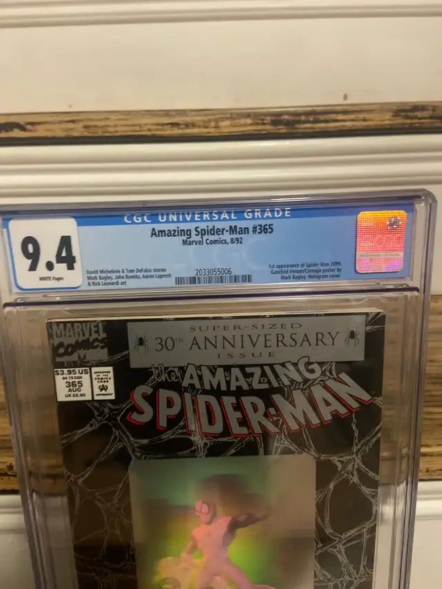 Amazing Spider-Man #365 CGC 9.4 1st App Spider-Man 2099 in Comics & Graphic Novels in City of Toronto - Image 3
