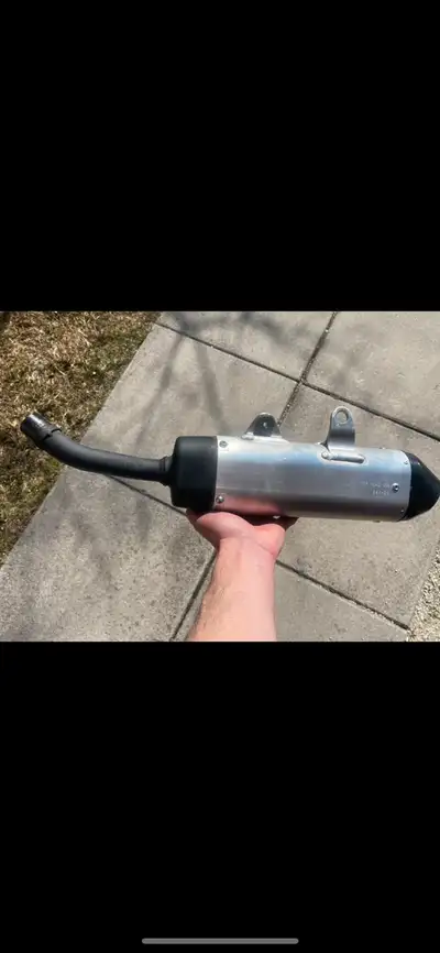 Stock exhaust pipe off a 2023 YZ 125x At this time, no need for the exhaust. Asking $250 for the exh...