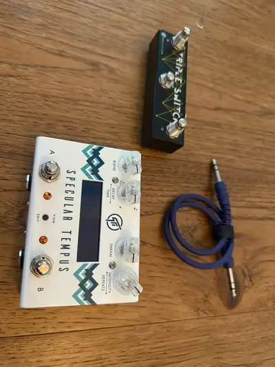 GFI Systems Specular Tempus reverb delay pedal, View more