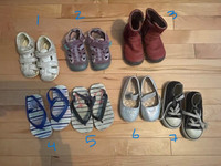 chaussures/sandales - pointure 7 enfant