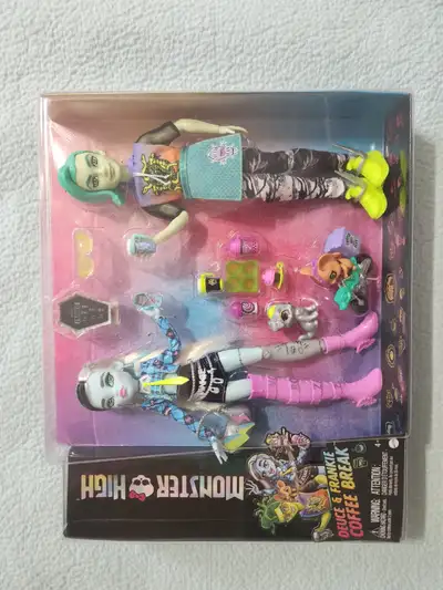 MONSTER HIGH FRANKIE AND DEUCE  COFFEE BREAK G3, View more