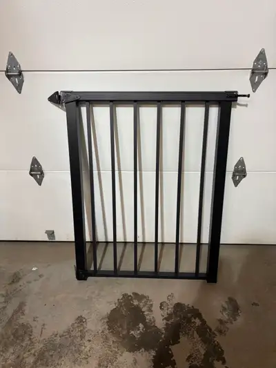 Black Aluminum Deck Railing Gate (33" Wide), View more