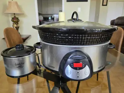 Crock-Pot Smart-Pot Slow Cooker + Little Dipper, View more