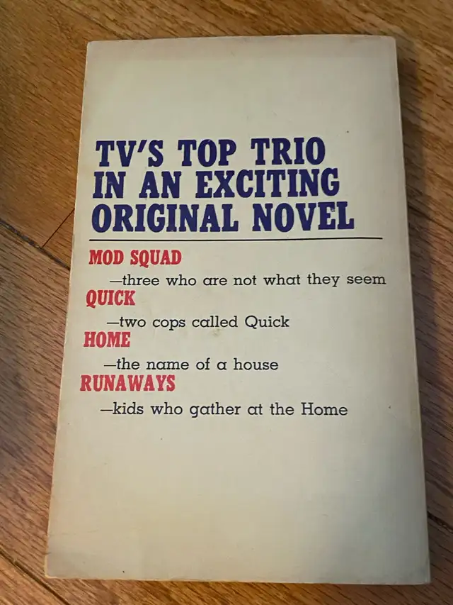 Mod Squad Book64689497388291121