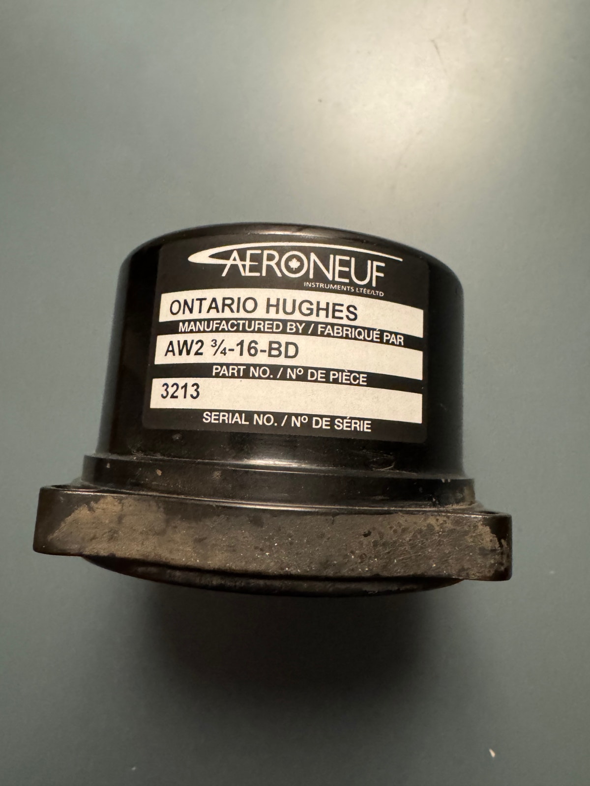 Ontario Hughes Airspeed Indicator, Cessna 172F, photo 3