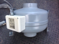 Inline Bathroom Fan "Elicent" Type : AXC 100B