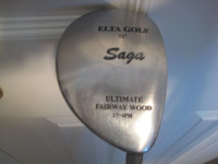 ELTA GOLF Saga 13* RH ULTIMATE FAIRWAY WOOD GRAPHITE 17-4 PH