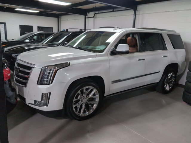 2019 Cadillac Escalade premium luxury suv 6.2 arctic white. in Cars & Trucks in Ottawa