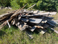Mixed firewood slabs Softwood and hardwood 