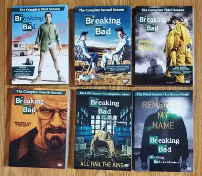 Breaking Bad Complete Seasons 1-6 DVD Set, View more