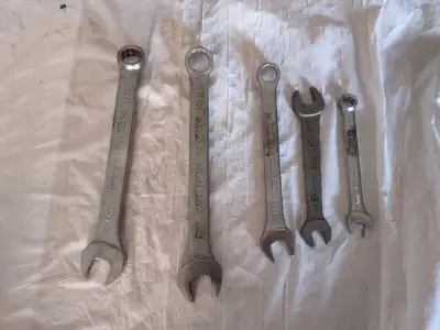 5 metric wrenches.