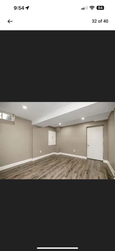 one room available for rent ( basement)