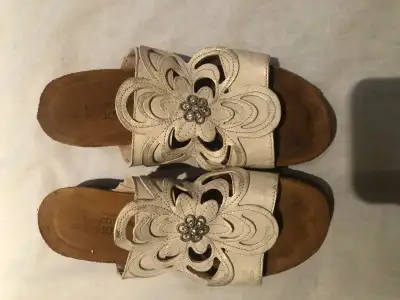 Barely worn ladies size 38 Naot Sandals, View more