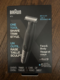 Braun XT5 shaver trimmer (new)