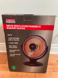 800W Oscillating Parabolic Radiant Heater
