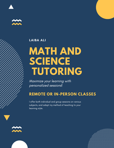Private 1 - 1 Tutoring, $20/lesson, View more