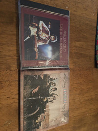 Eric Clapton and Neil Young CDs