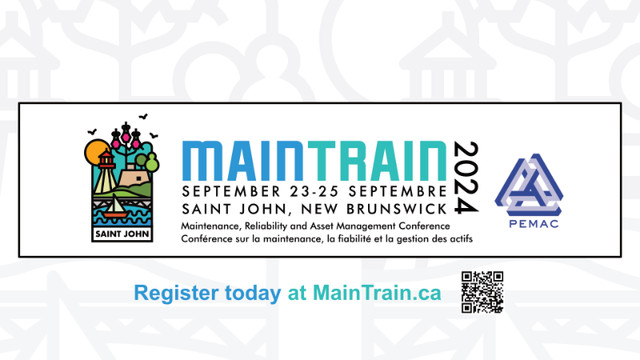 MainTrain 2024  - Maintenance and Asset Management Conference in Classes & Lessons in Saint John - Image 2