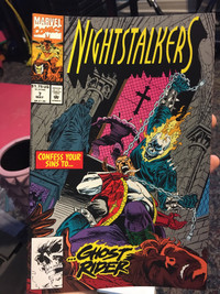 Nightstalkers #7 Guest-Starring Ghost Rider Marvel Comics 1993