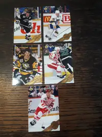 1992-93 Upper Deck Hockey "All World Team" Insert Cards