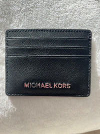 Micheal kors black card holder 