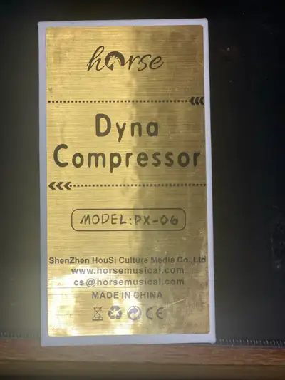 Horse Dyna Compressor Guitar Pedal, View more
