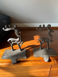 2 Reindeer Stocking Holders (price is for the pair)