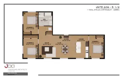 5 1/2 à louer / for rent