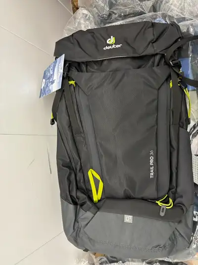 New Deuter Trail Pro 36 Backpack Black - Graphite / OS $140, View more