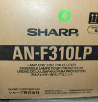 Sharp Projector AN-F310LP Lamp Bulb for XG, PG