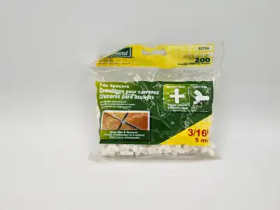 Richard tile spacers 3/16"  200pcs #05704/croisillons carreaux, View more