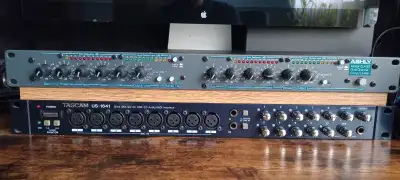 TASCAM 1641 16 CHANNEL RACK MOUNT SOUND CARD AND COMPRESSOR, View more