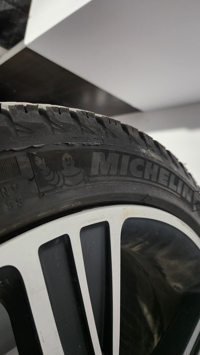 Michelin tires and rims snow tires 18 inches  dans Pneus et jantes  à Longueuil/Rive Sud - Image 4
