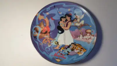 ALADDIN'S MAGICAL NEW WORLD Musical Plate _VIEW OTHER ADS_, View more