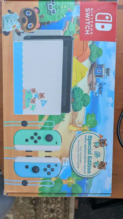 Nintendo Switch_Animal Crossing Special Edition Console for Sale, View more