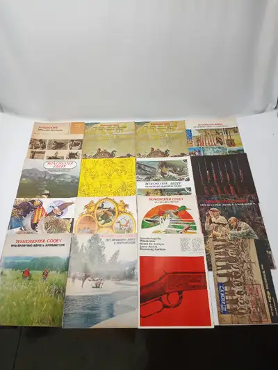 Vintage Winchester Cooey Gun and Ammunition Catalogs Selling as a complete collection