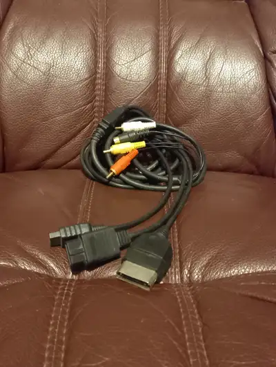 PS1 PS2 PS3 Xbox (OG) N64 Gamecube: R.C.A/Serial Component Cord, View more