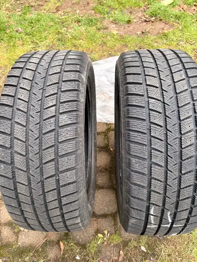 I'm selling a pair of used Goodyear Winter Command tires, size 235/60R18. These tires are ready to h...